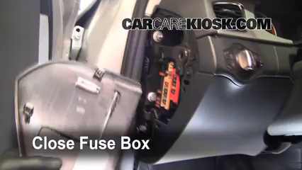 Interior Fuse Box Location: 2009-2016 Audi A4 Quattro - 2009 Audi A4
